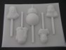 525sp Star Wonders Force Awakens Chocolate or Hard Candy Lollipop Mold